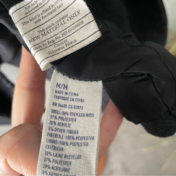 American Eagle Outfitters Black Pea Coat - Picture 8 of 9